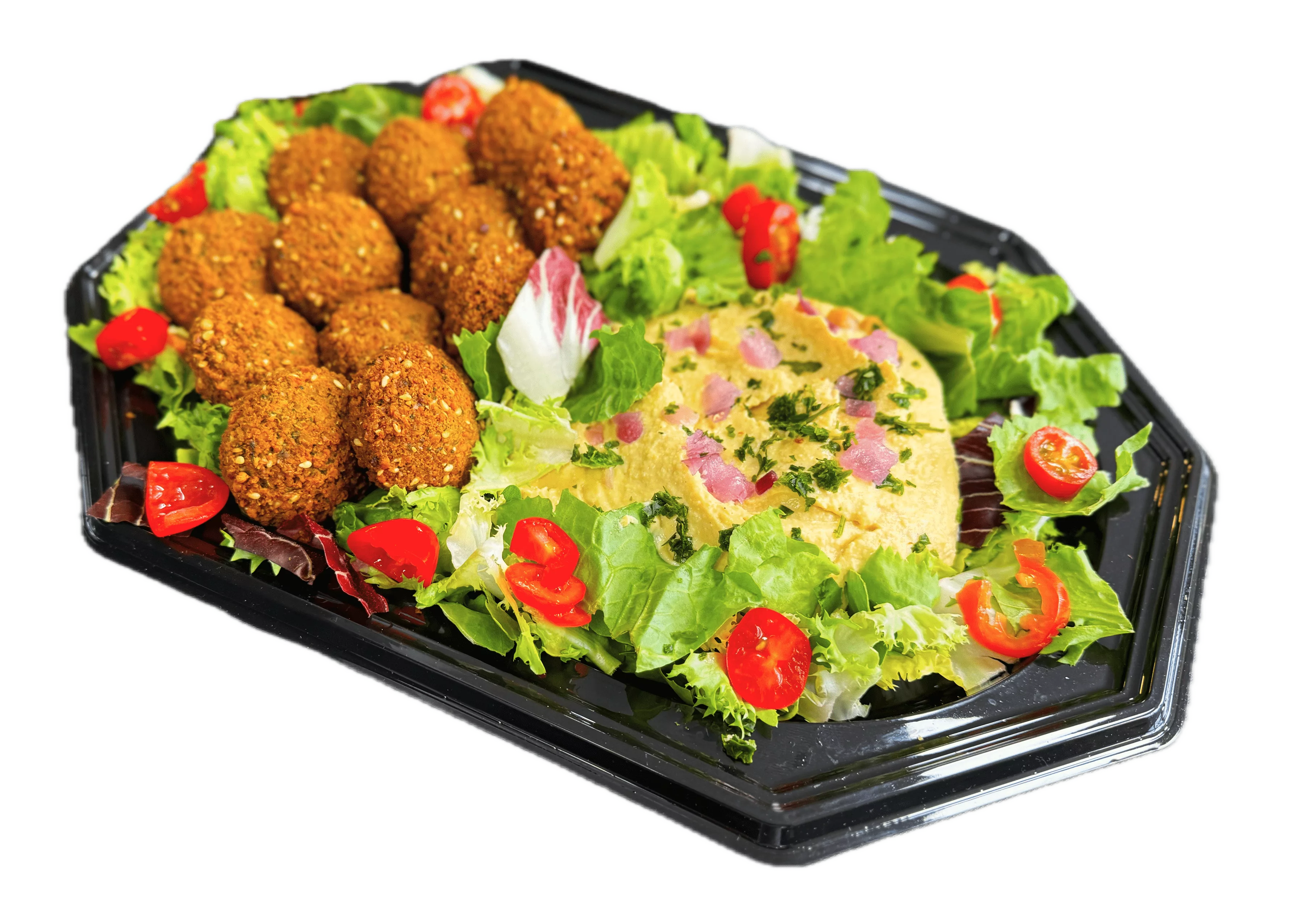 Humus Falafel Platte