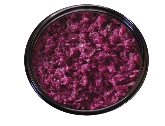 Apfel Rotkohl