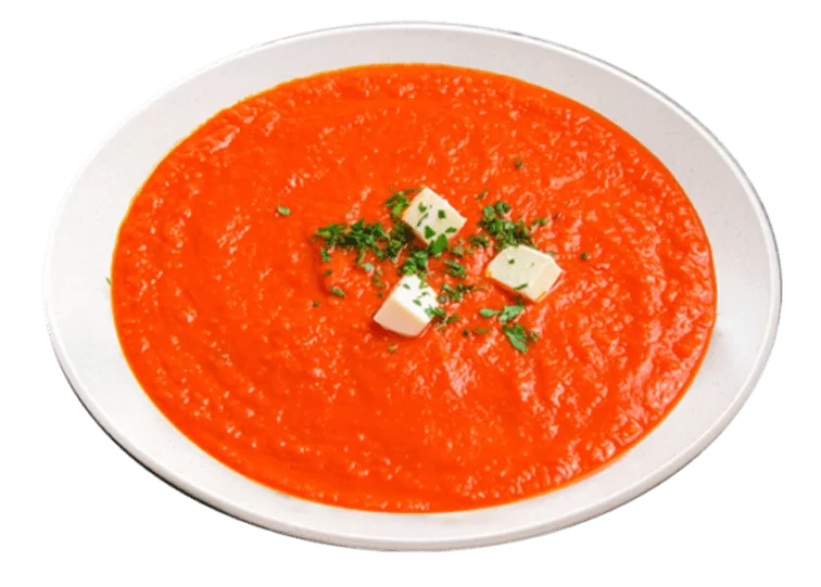 Selbstgemachte Tomatensuppe