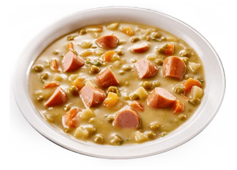 Selbstgemachte Kartoffelsuppe